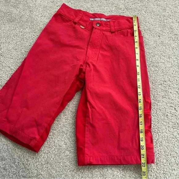 POC Sweden Men Mountain Biking Shorts Red Size XS 12.5” Inseam Outdoor Active. - Picture 3 of 14